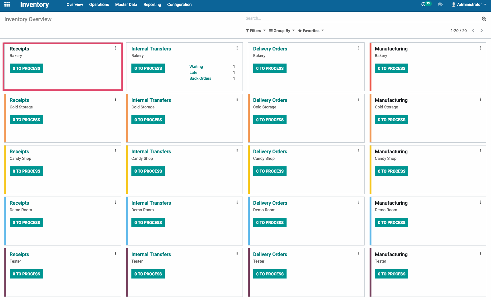 Odoo text and image block