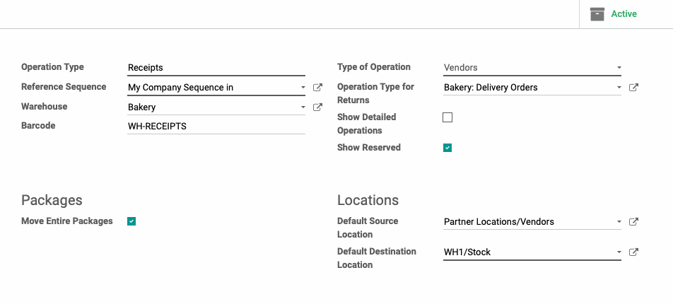 Odoo image and text block