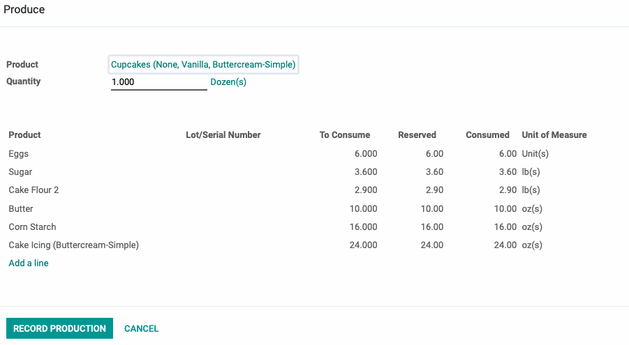 Odoo image and text block