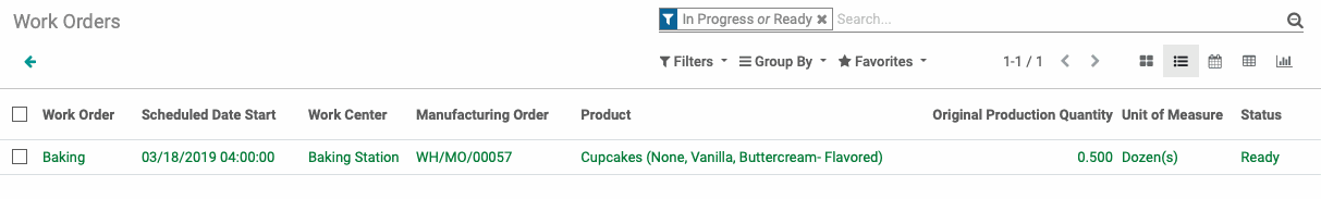 Odoo image and text block