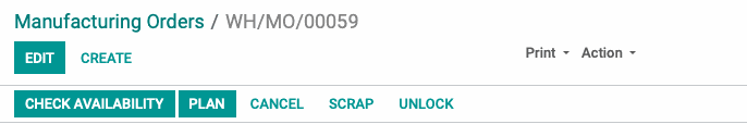 Odoo image and text block