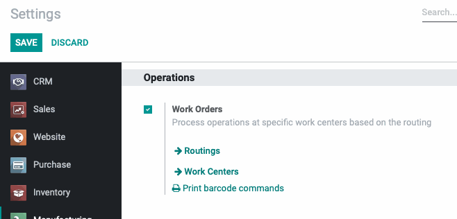 Odoo image and text block