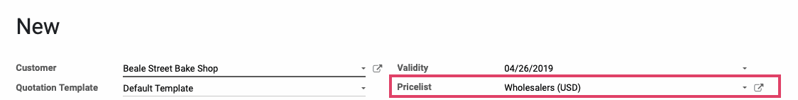 Odoo image and text block