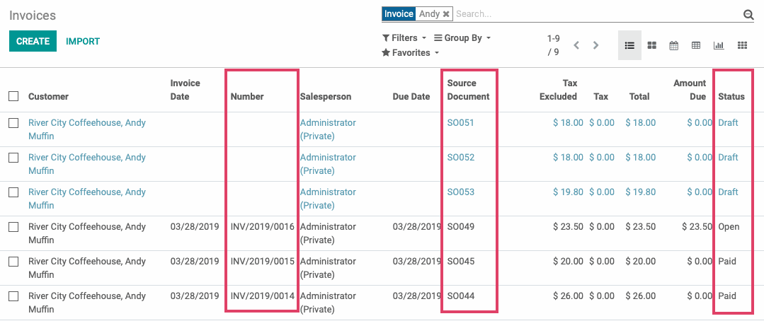 Odoo image and text block