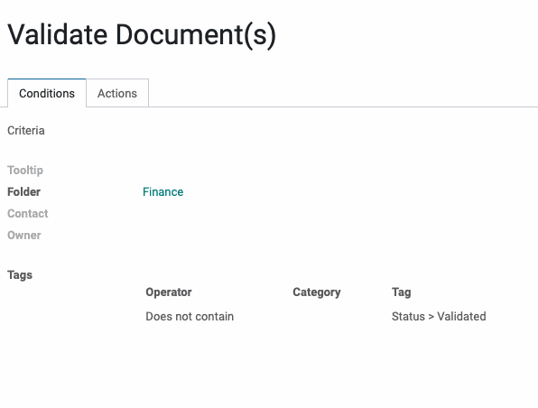Odoo image and text block