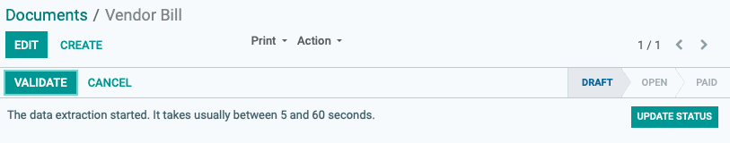Odoo image and text block