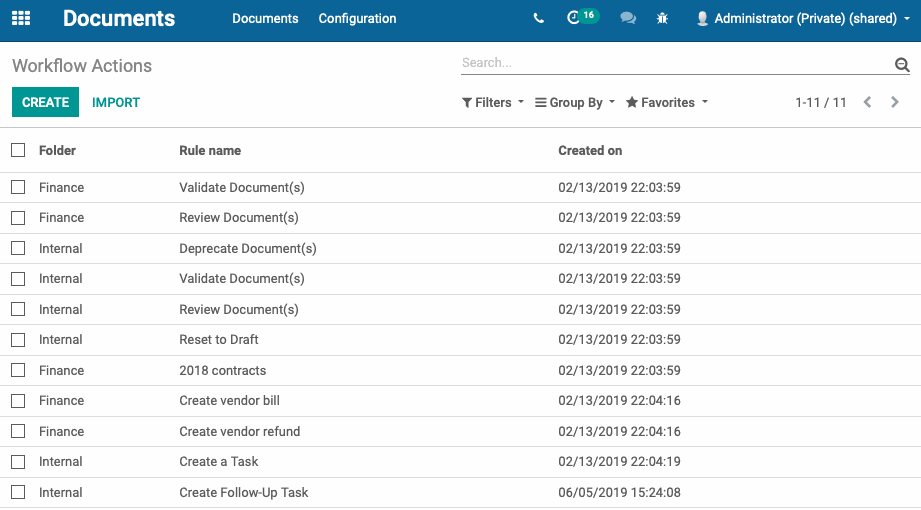 Odoo image and text block