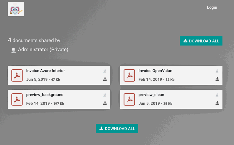 Odoo image and text block