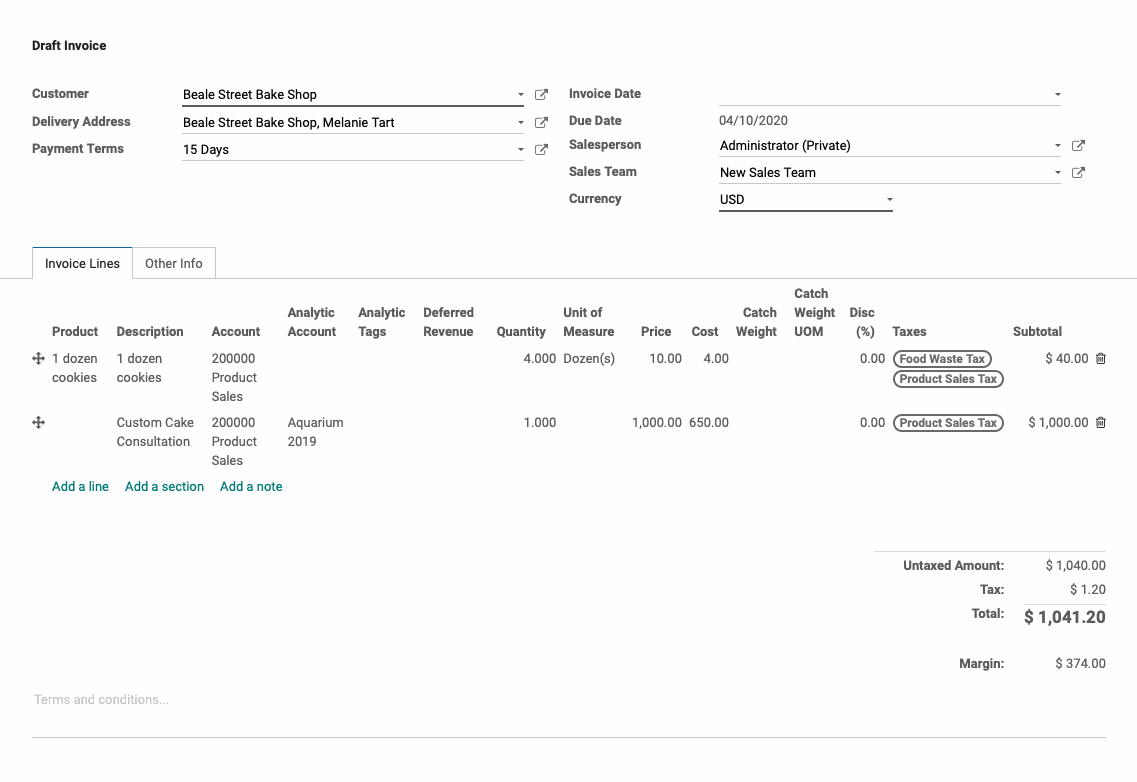 invoicing customers invoicing customers