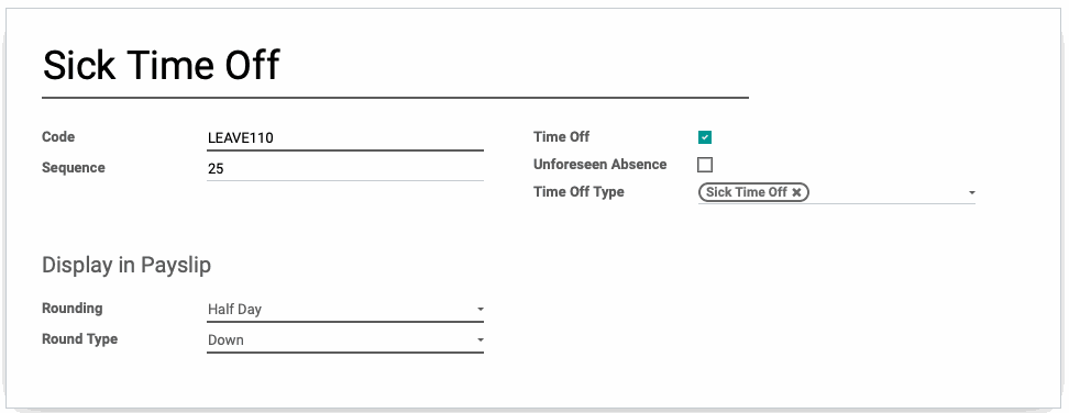 Odoo image and text block