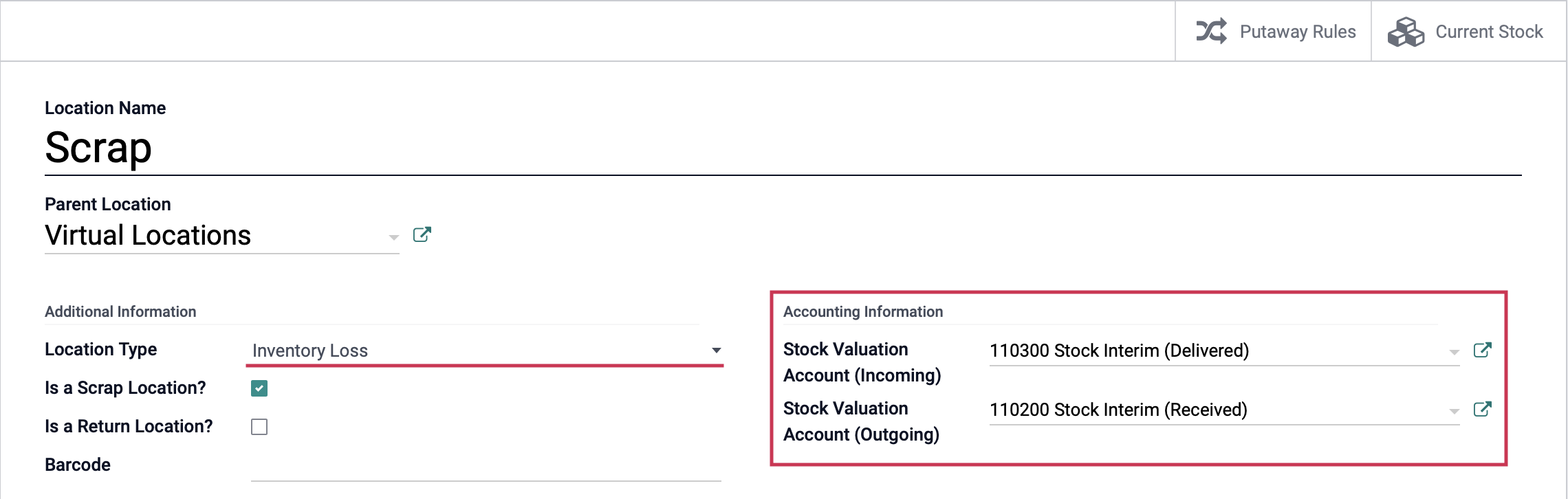 Odoo image and text block